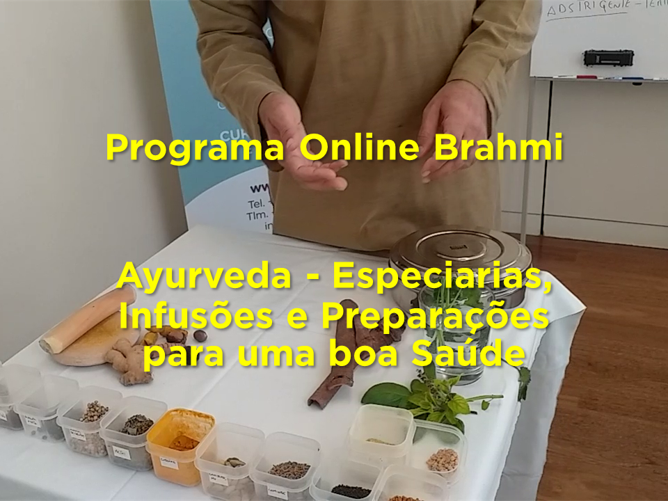 Imagem de capa para o Curso online Ayurveda - Especiarias, Infusões e Preparações para uma boa Saúde