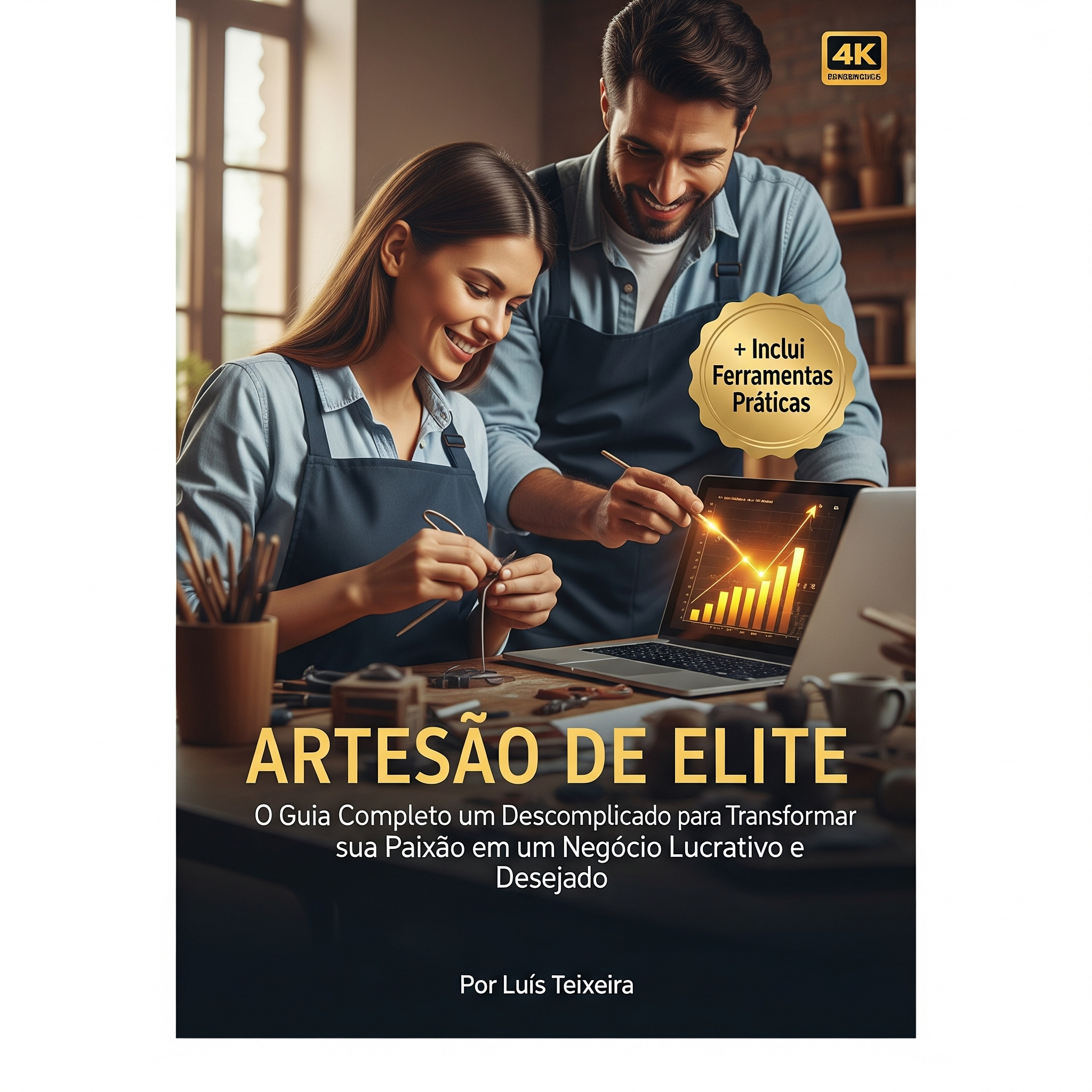 ARTESÃO DE ELITE - O Guia Completo e Descomplicado para Transformar sua Paixão em um Negócio Lucrativo e Desejado