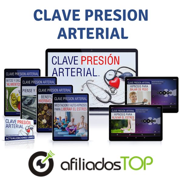 CLAVE PRESIÓN ARTERIAL + BONOS GRATIS + GARANTÍA