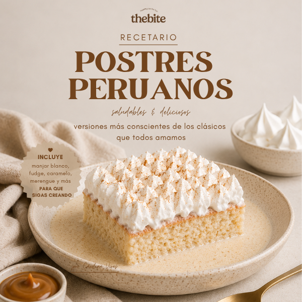 Postres Peruanos Saludables - Recetario Digital