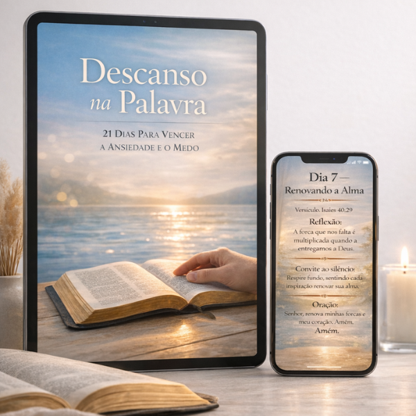 Descanso na Palavra – 21 Dias Para Vencer a Ansiedade e o Medo - De...
