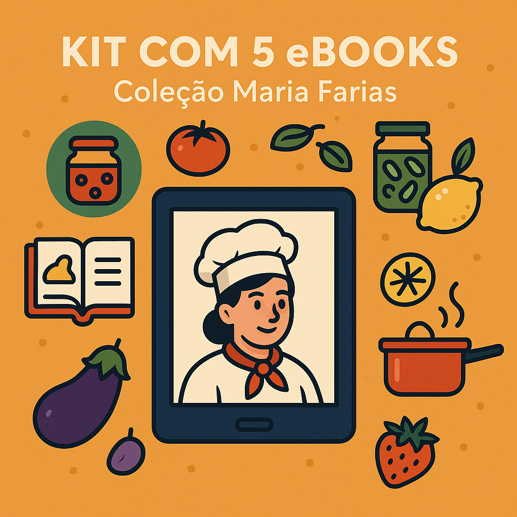 Kit com 5 eBooks — Coleção Maria Farias - Felipe Dimas Caetano Chap...