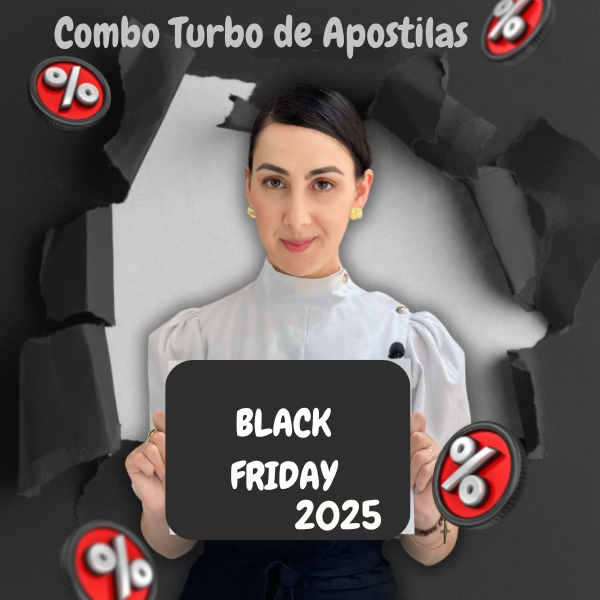 COMBO TURBO DE APOSTILAS BLACK FRIDAY 2025