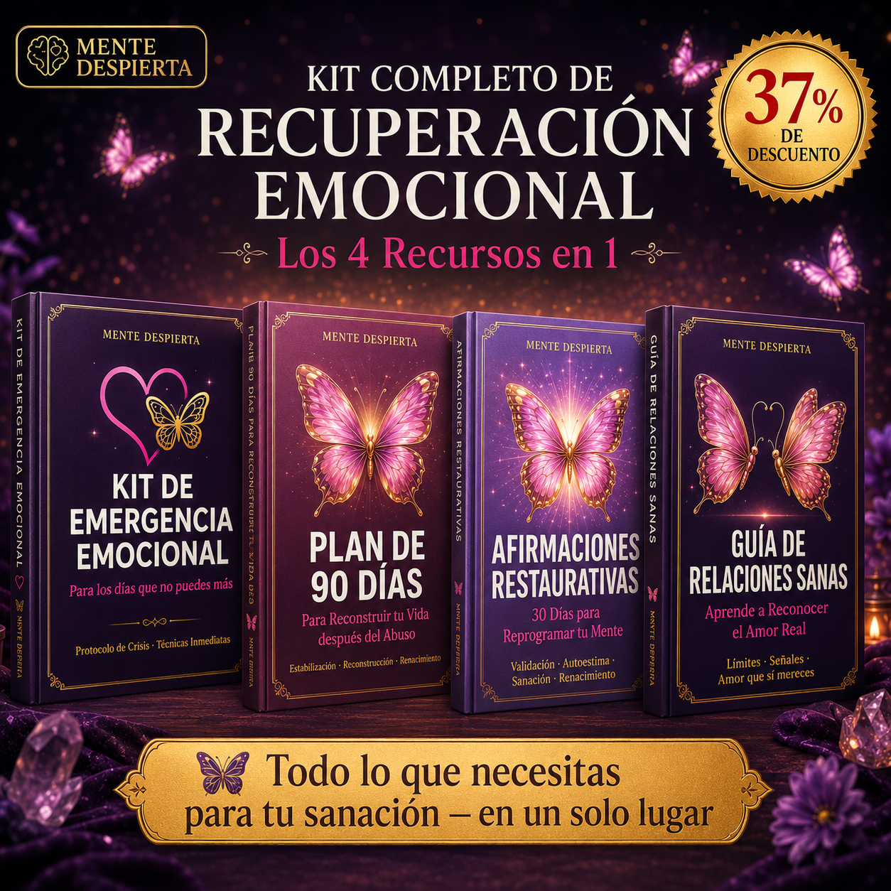 Kit Completo de Recuperación Emocional — Los 4 Recursos en 1 - Rau...