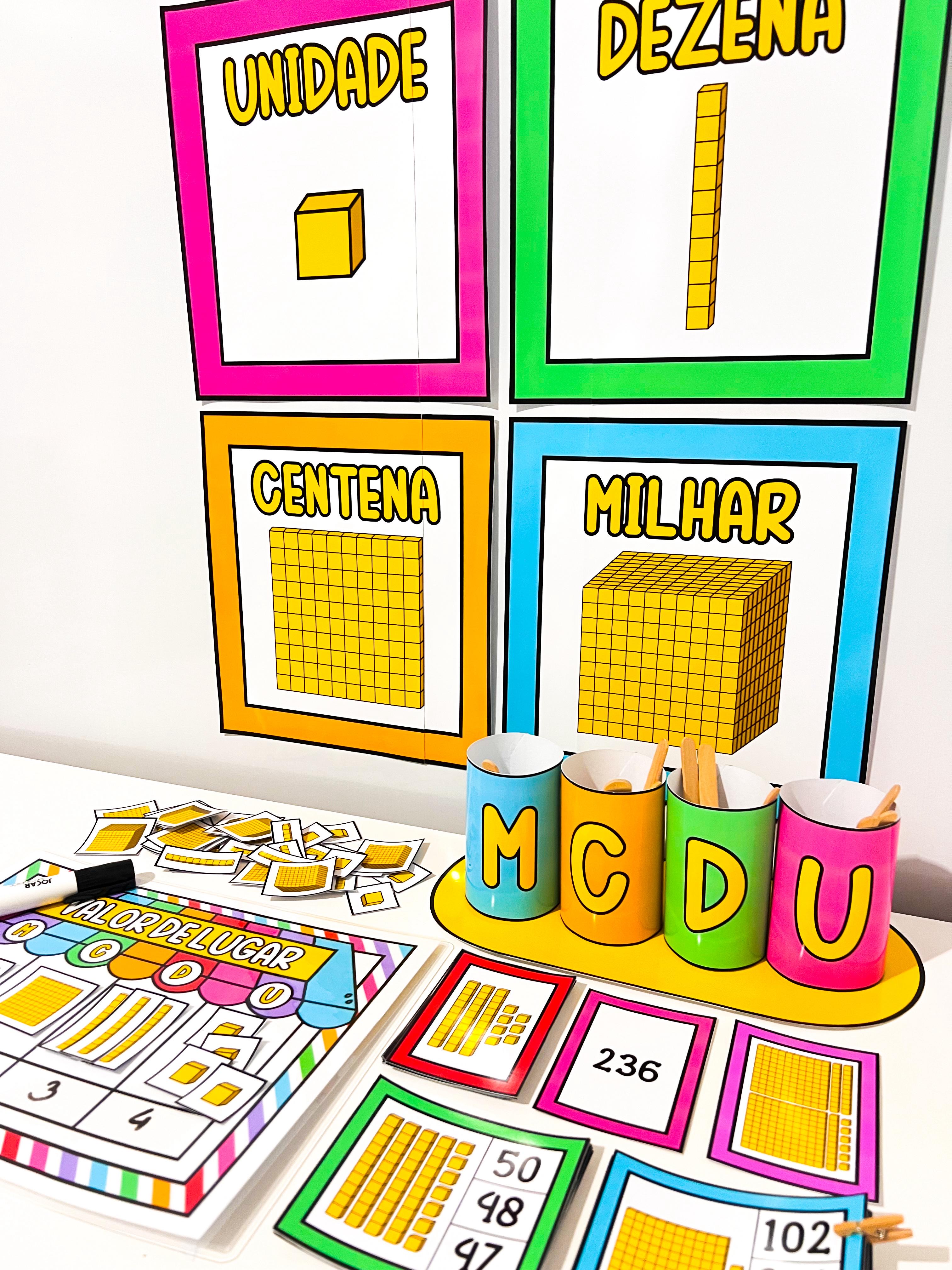 Kit Recursos Material Dourado