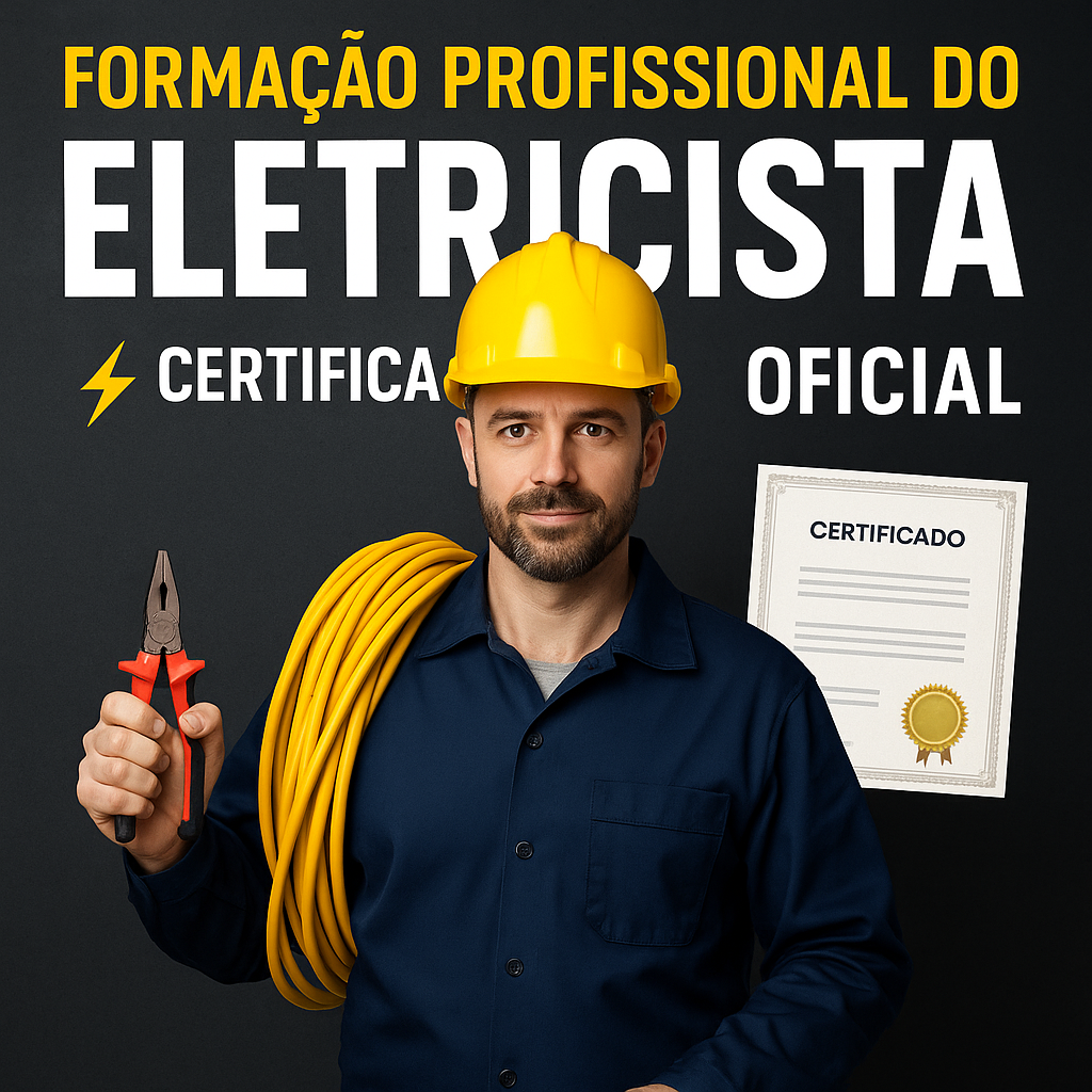 Formação Profissional do Eletricista – Certificado Oficial