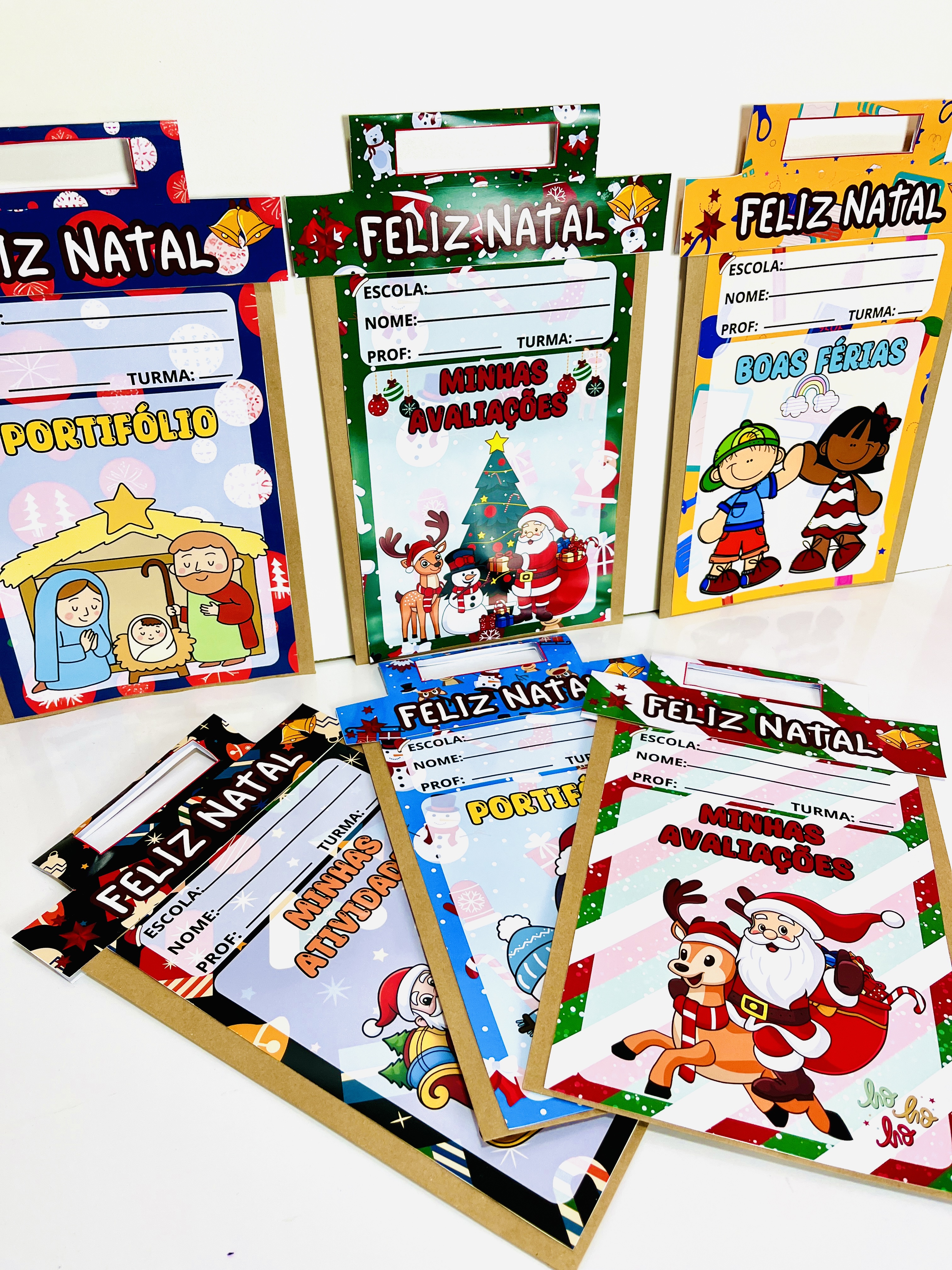 Kit Capas de Avaliação Especial de Natal - Bianca Roberta do Carmo...