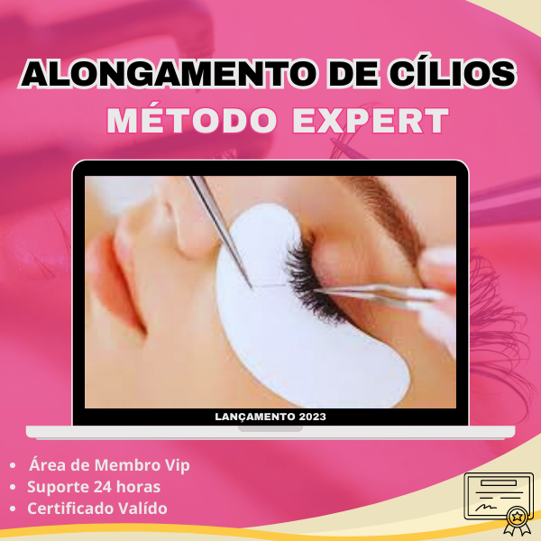 Alongamento de Cílios - Método Expert