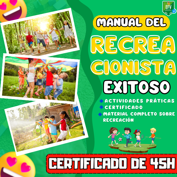 🏆MANUAL DEL RECREACIONISTA🏆 - Edfvida (educação física é vida)