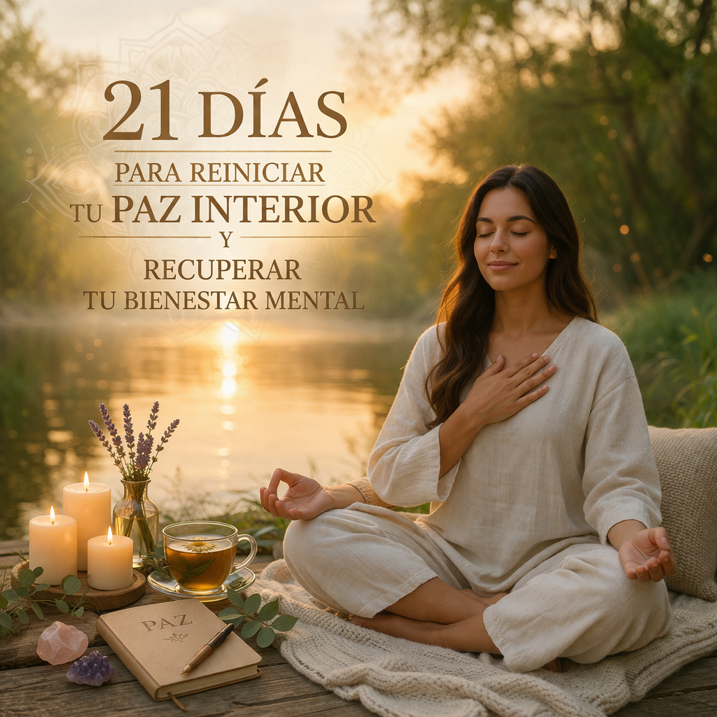 21 dias para reiniciar tu paz interior y recuperar tu bienestar me...