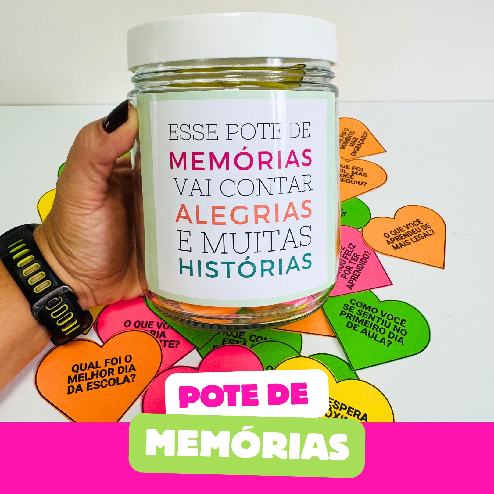 POTE DE MEMÓRIAS