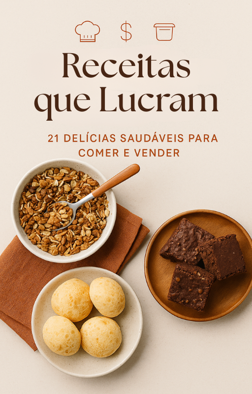 RECEITAS QUE LUCRAM - 21 delícias saudáveis para comer e vender - M...