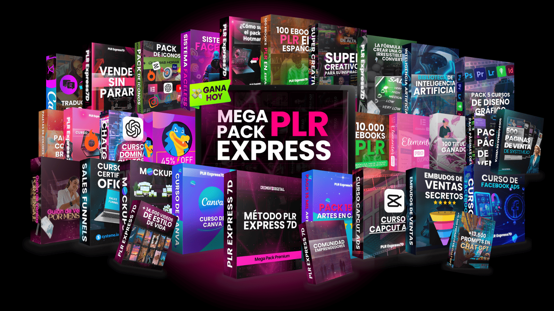 Mega Pack PLR Express - CRECIMIENTO | Hotmart