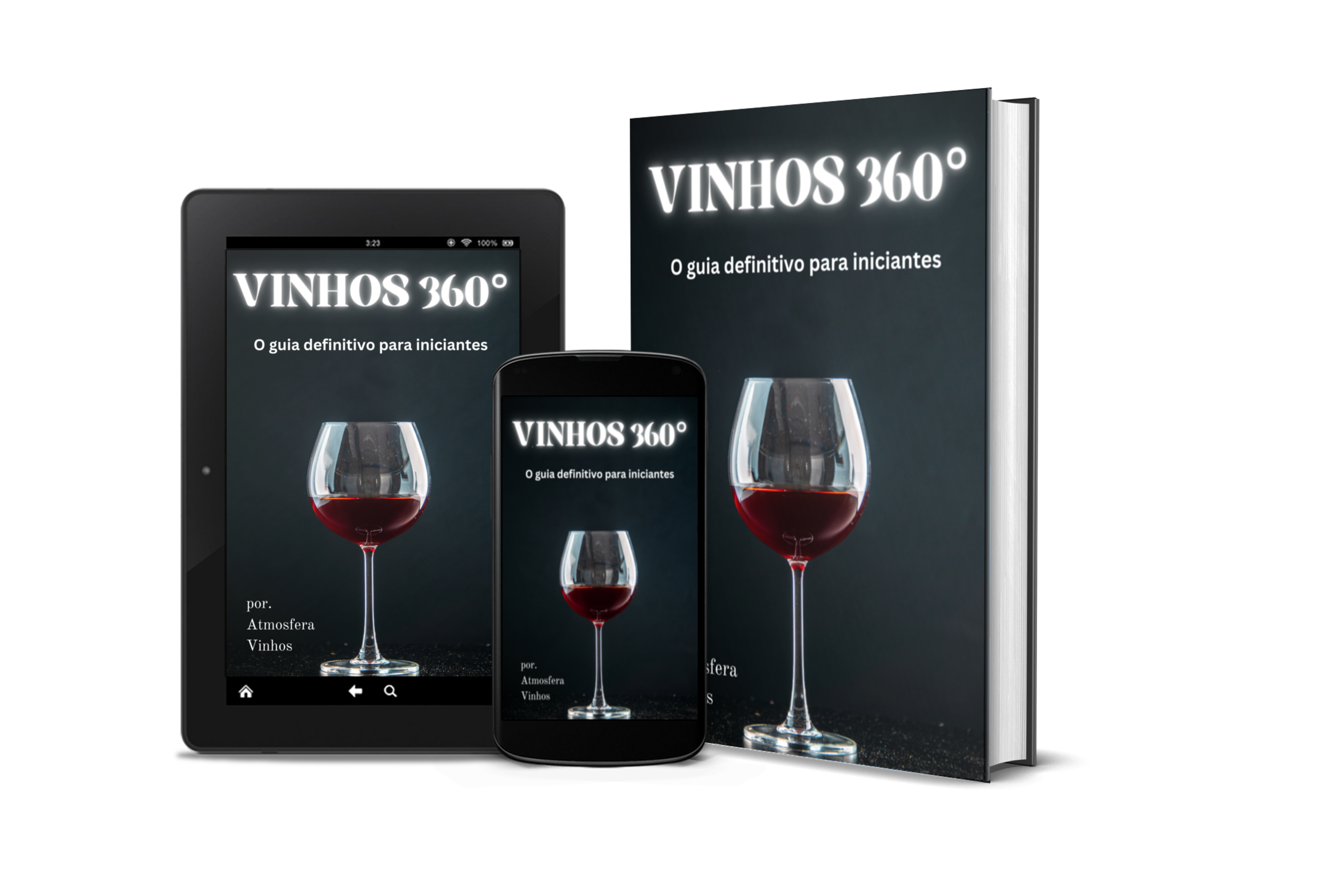 Vinhos 360°: o guia definitivo para iniciantes - Atmosfera Vinhos | Hotmart 