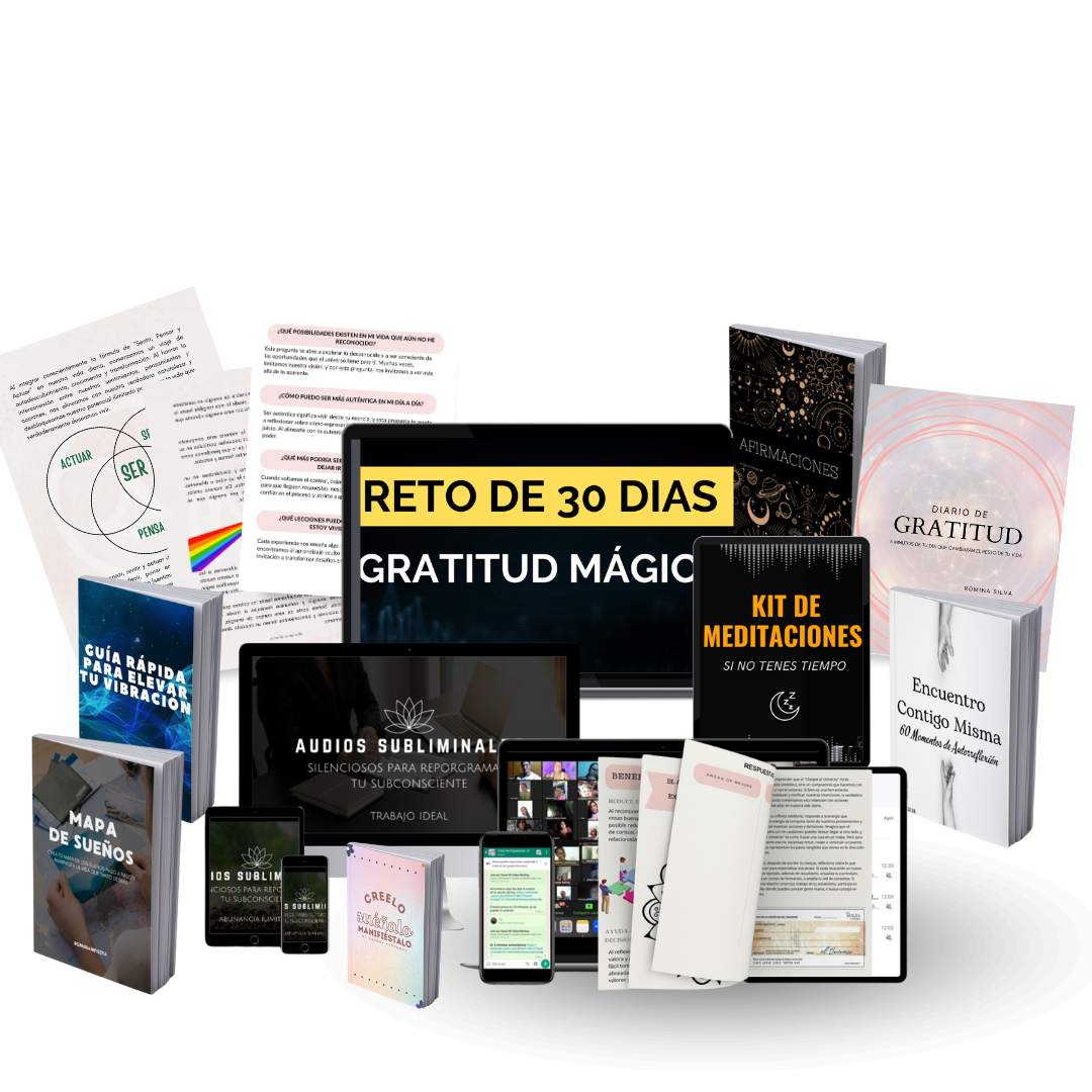 Manifiesta Abundancia: 30 Días Para Cambiar Tu Realidad Desde la Gratitud