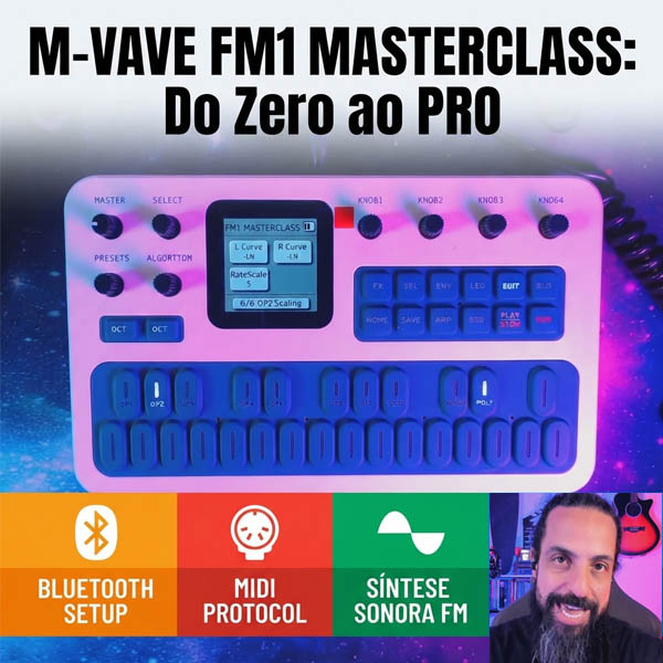 Capa do curso M-Vave FM1 Descomplicado