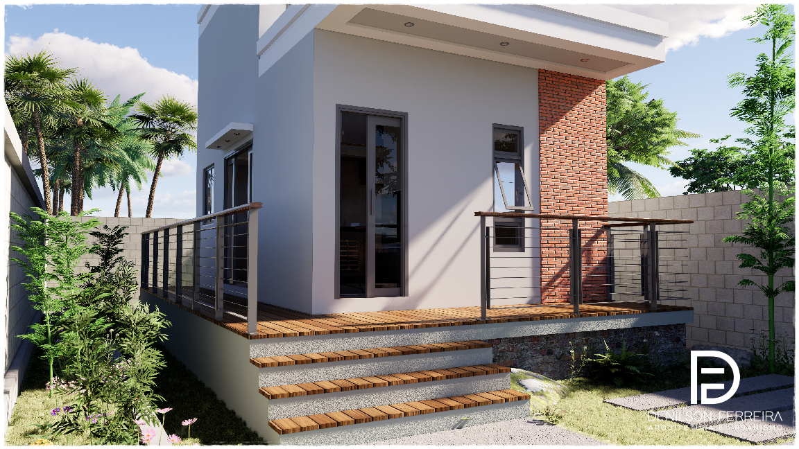 Mini Casa 4x6 com 3 quartos | Kitnet / Loft 24m | Tiny House ...