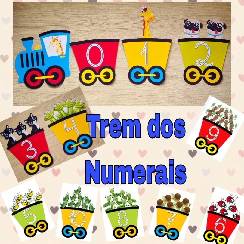 пёџtrem Dos Numeraisв пёџ Vivi Art Pedagгіgica Hotmart