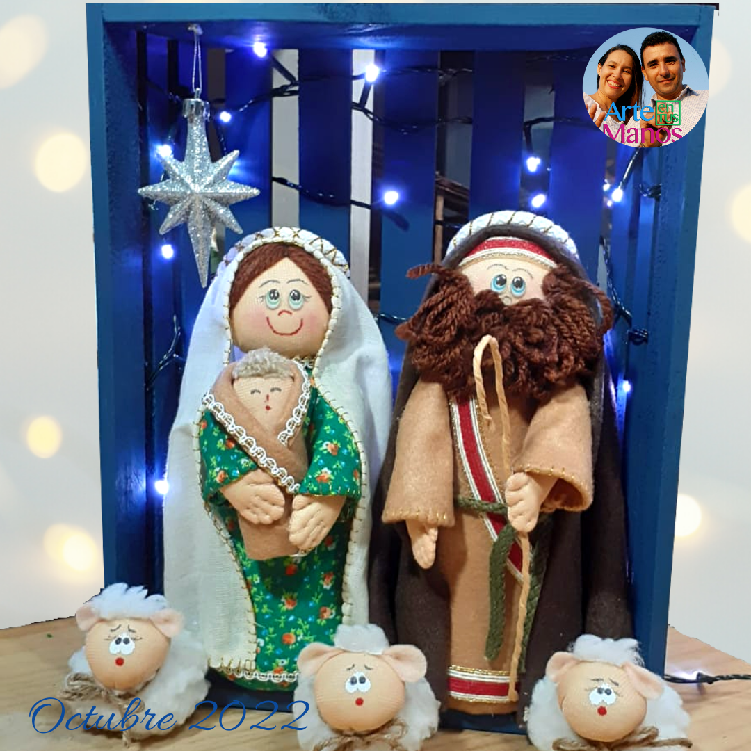Nacimiento Navidad Nacimiento De Navidad Infantil De 10 Piezas En Resina - Belén Con Reyes Magos, Niño Jesús Y Figuras 8 Cm Nacimiento Misterio Resina Figuras 8 Cm