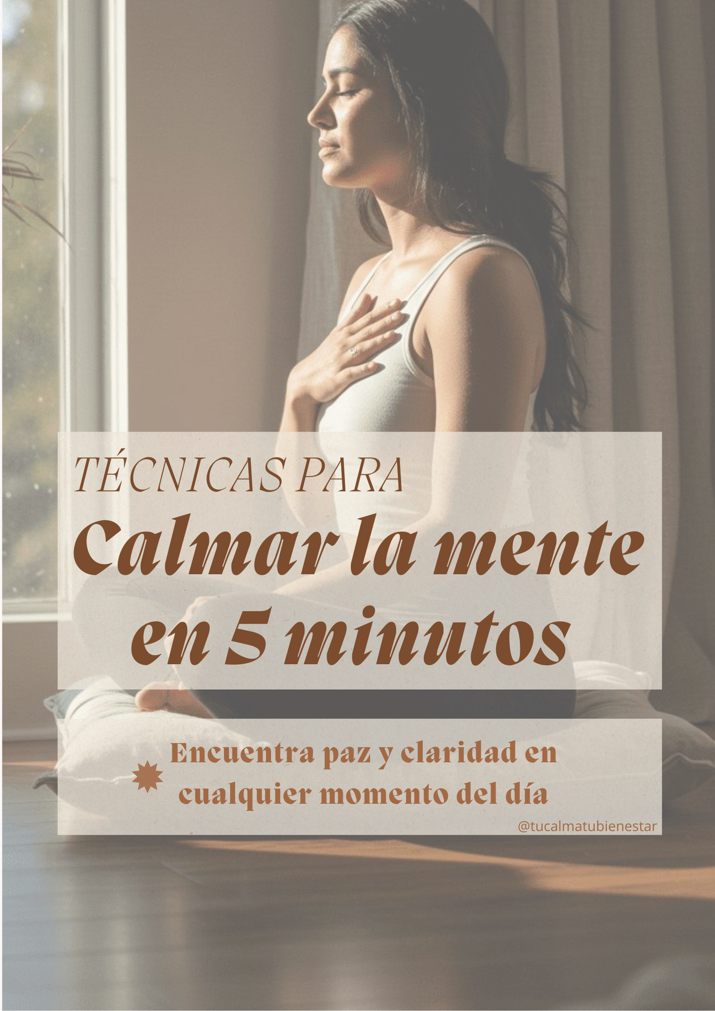 Ebook: Calmar la mente en 5 minutos - Dayana Cedeño | Hotmart