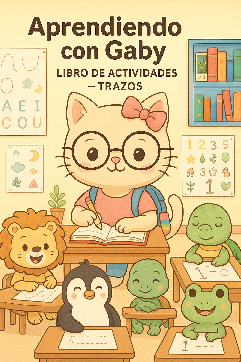 Aprendiendo con Gaby Libro de actividades (Trazos) - Luz Stella Pac...