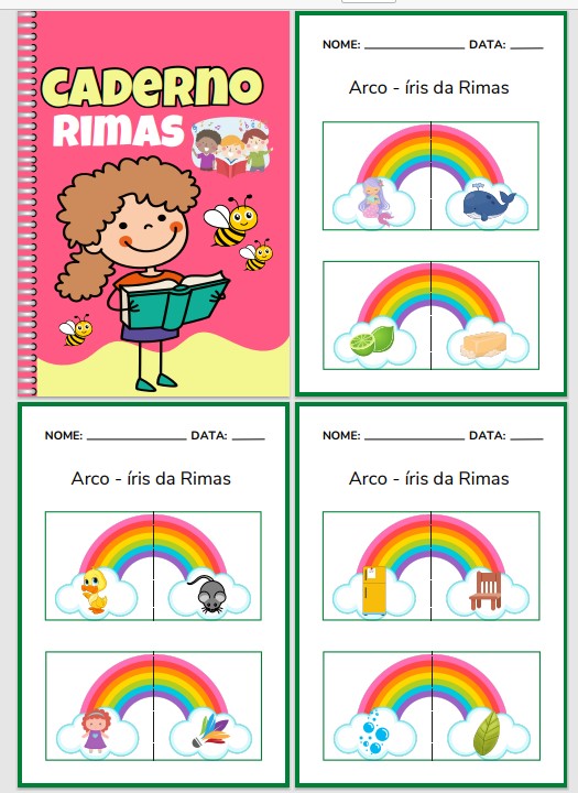 CADERNO DE RIMAS - Professora Luz | Hotmart