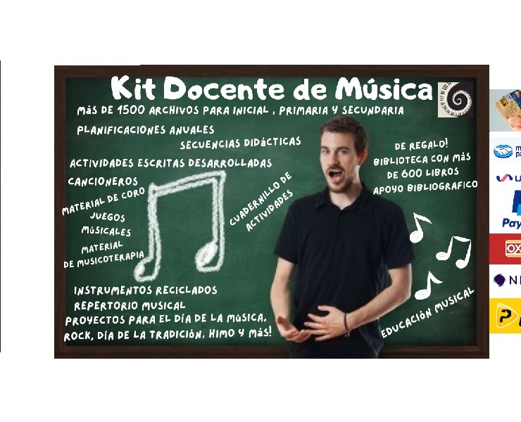 Kit docente de música