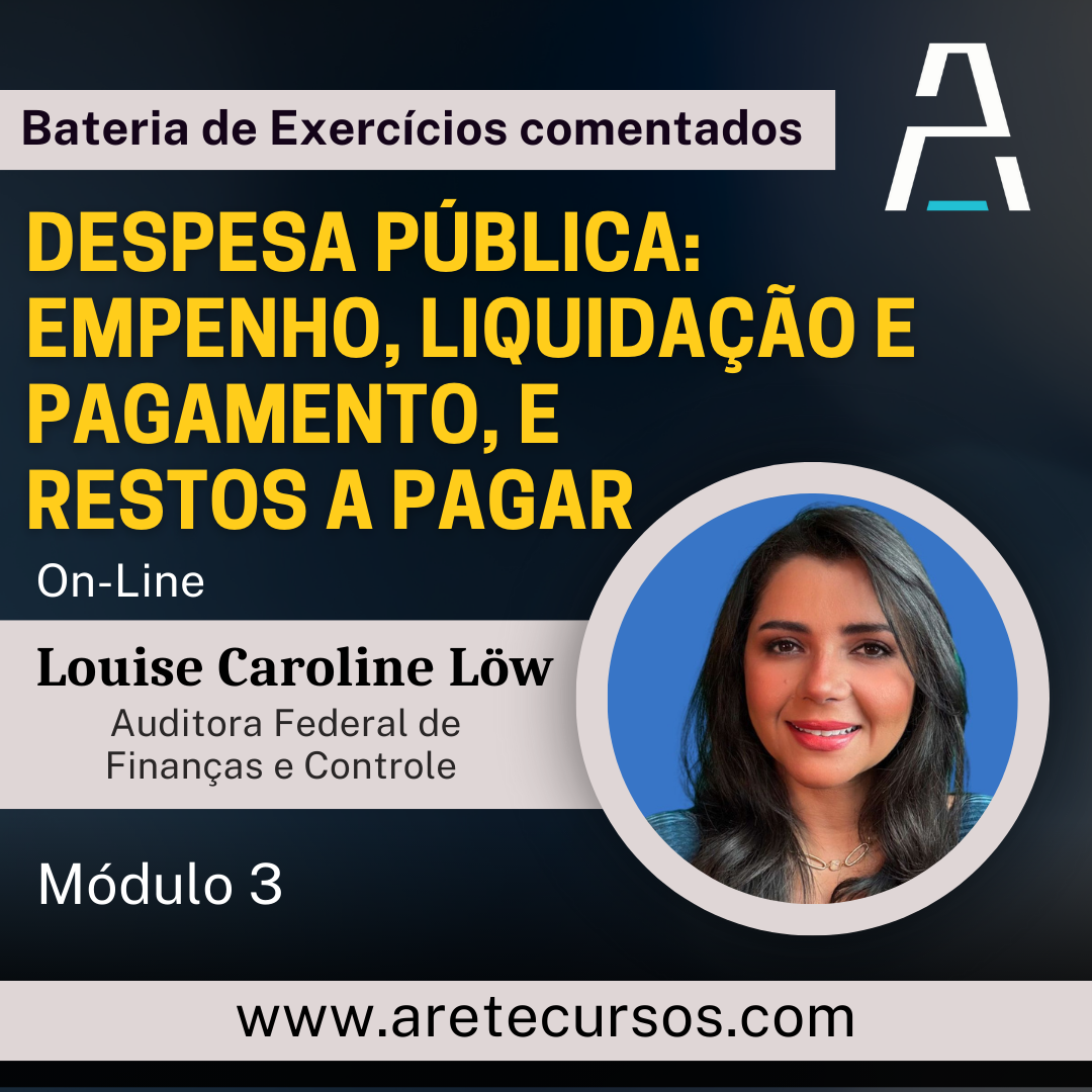 Videoaula com Bateria de Exercícios Comentados DESPESA PÚBLICA: EMPENHO ...
