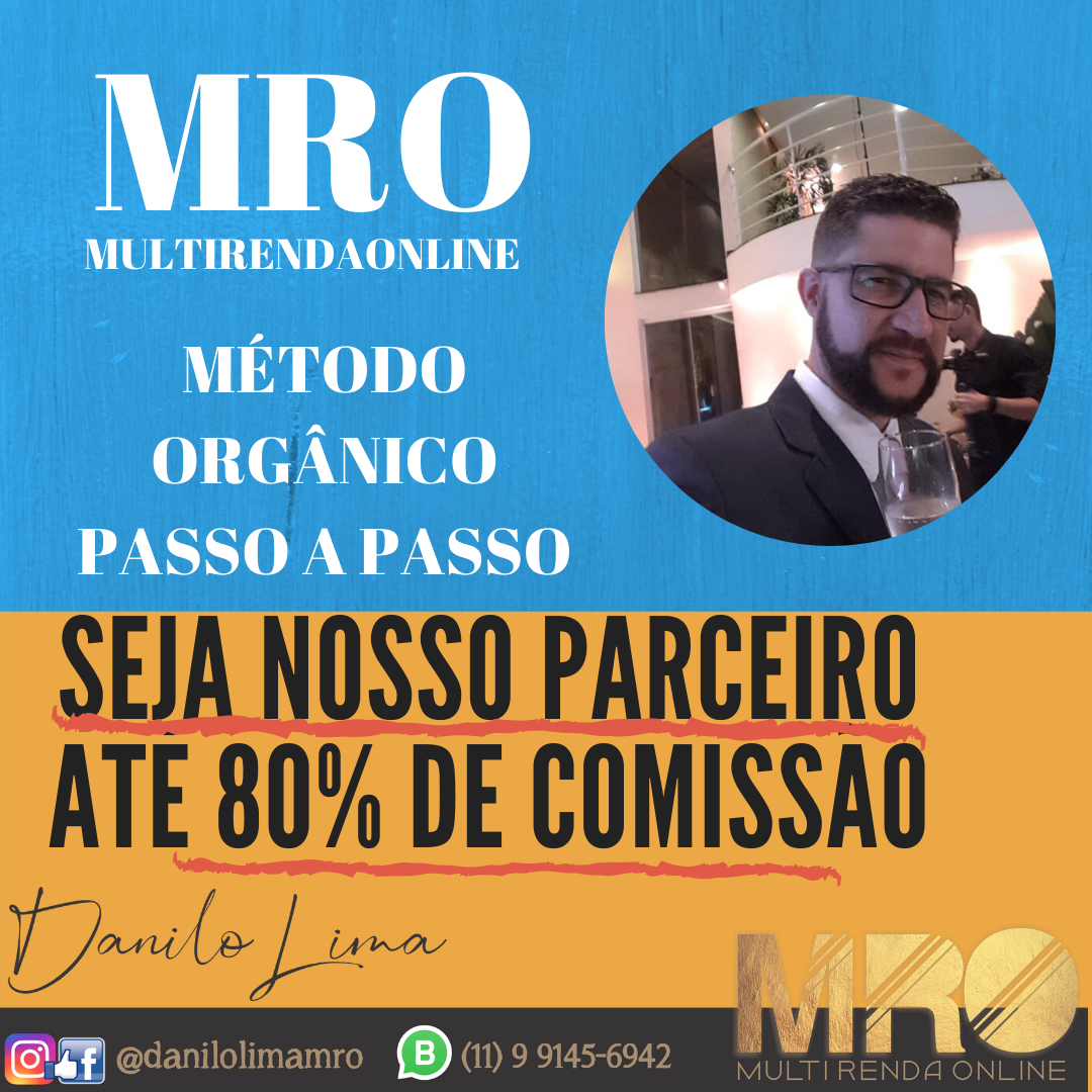 (MRO) - método orgânico passo a passo