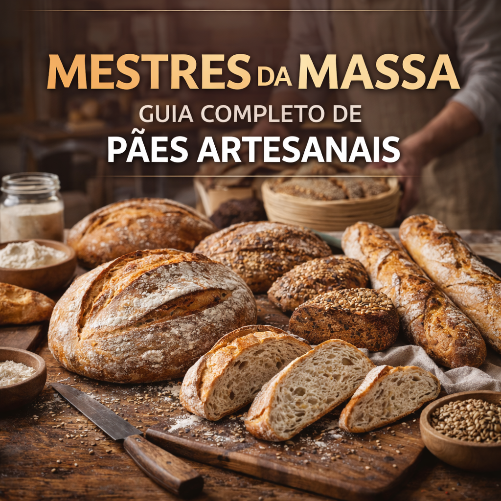 Mestres Da Massa Guia Completo De Pães Artesanais
