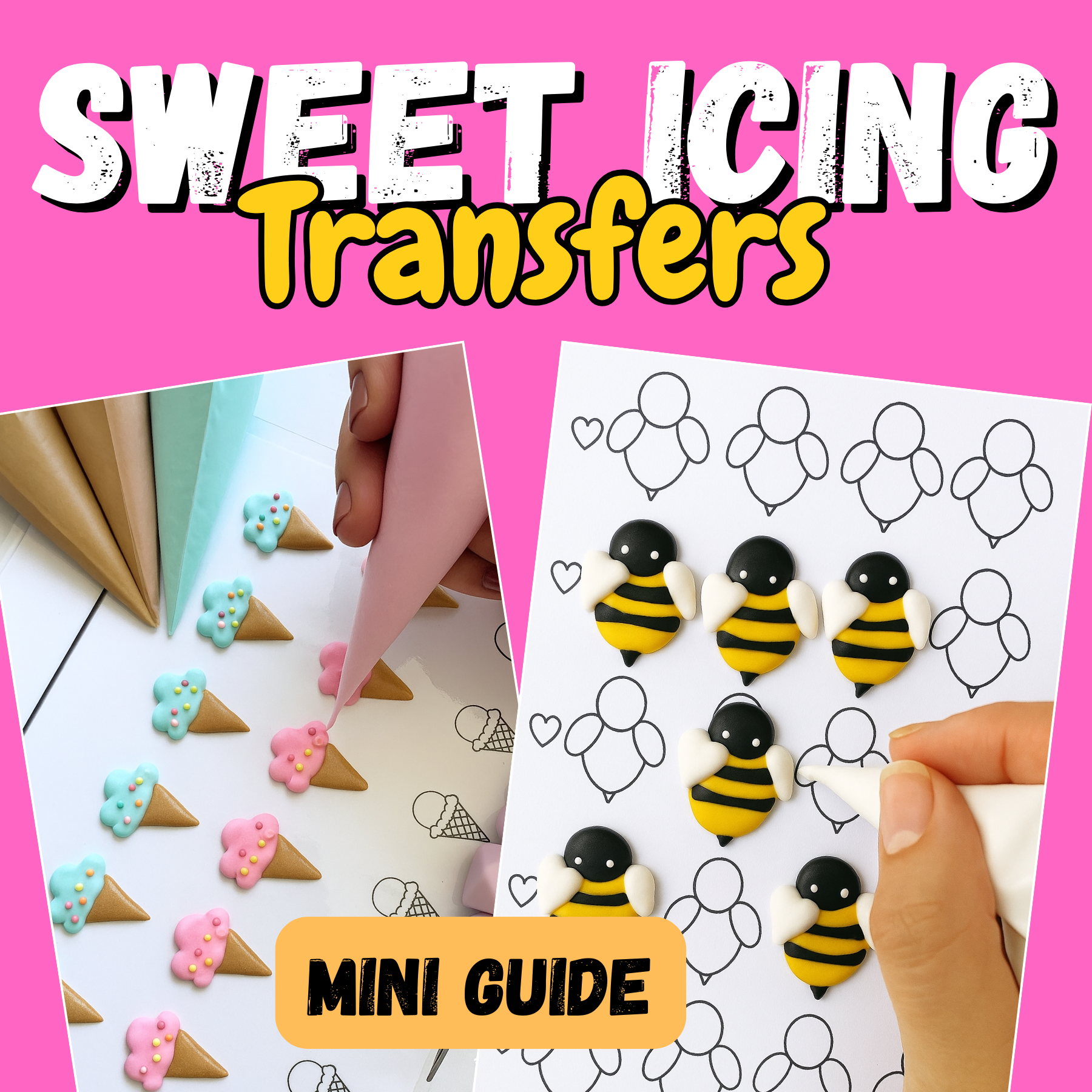 Sweet Icing Transfers Pack