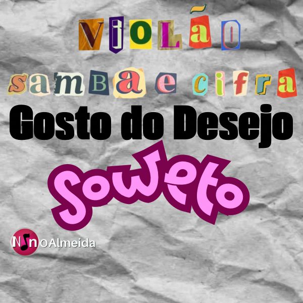 Gosto Do Desejo Com Partitura E Diagrama De Acorde Para Violão N