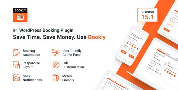 Bookly Pro Bookly PRO – Appointment scheduling and booking software system + All ...