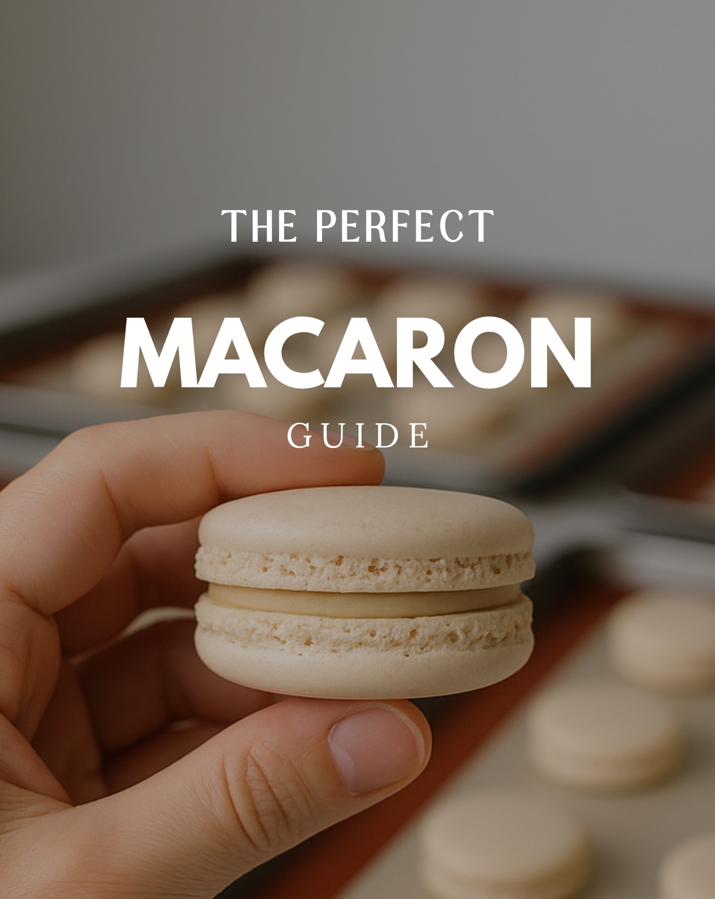 Macaron Inforgraph The Perfect Macaron Guide - María Victoria Sosa | Hotmart