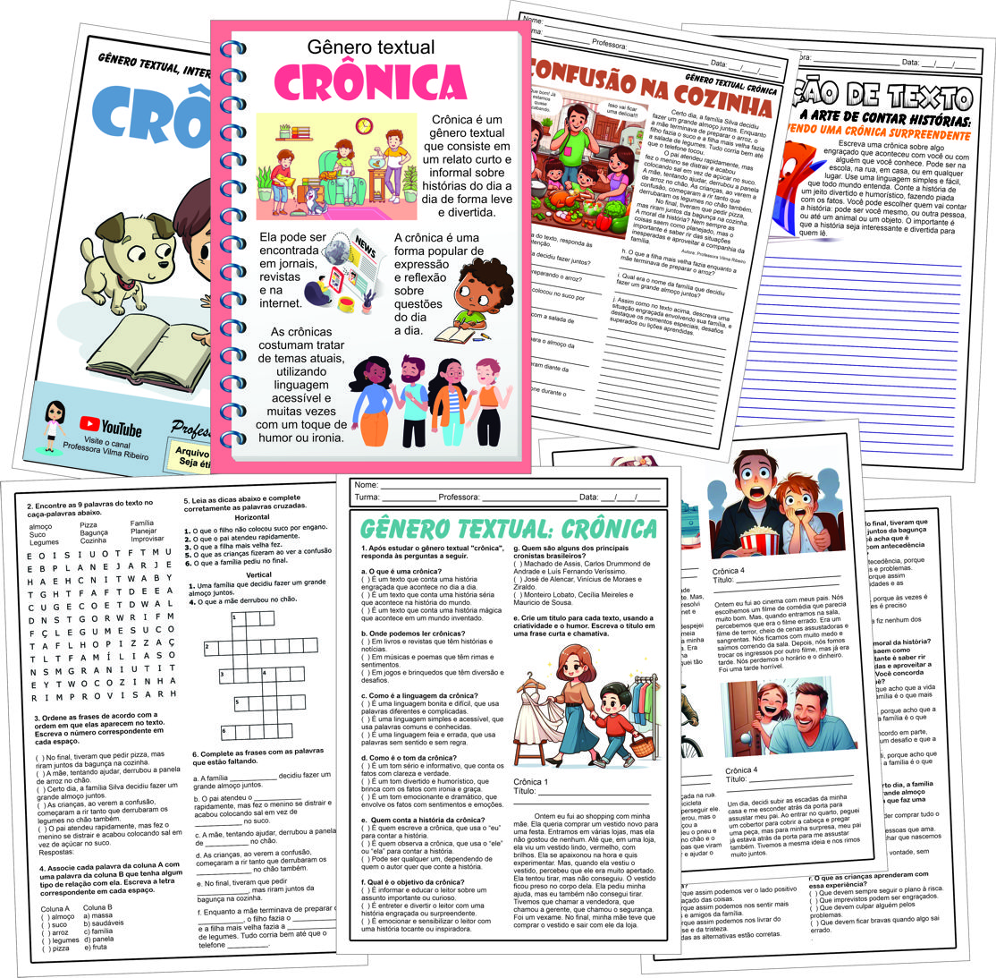 Gênero Textual, interpretação de texto e produção textual: Crônica ...