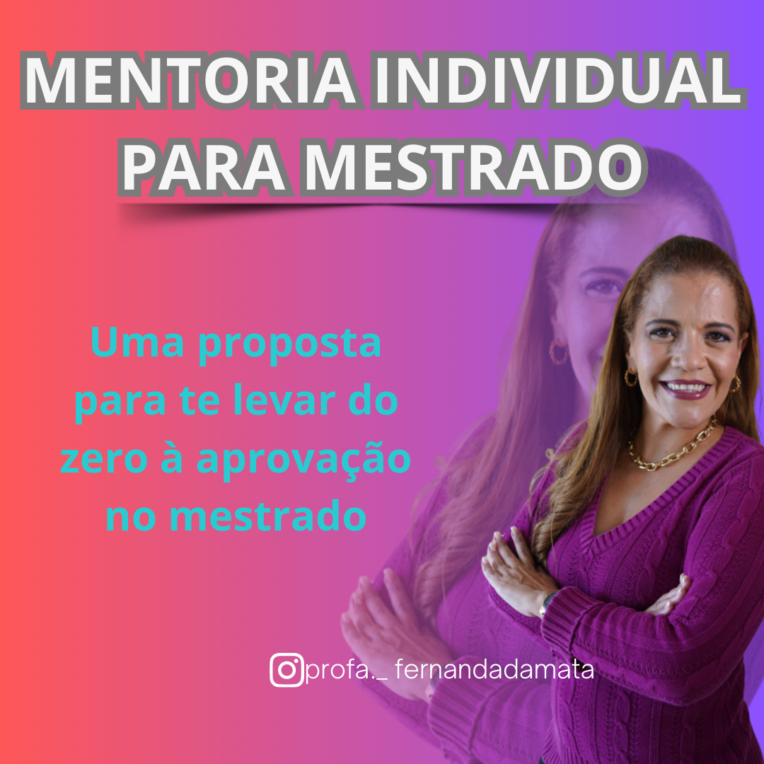 Mentoria DO ZERO AO MESTRADO mentoria-do-zero-ao-mestrado