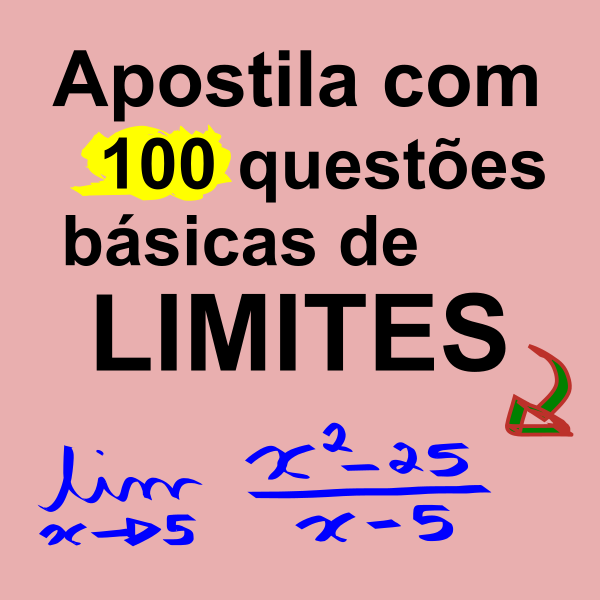 100 questões básicas de limites