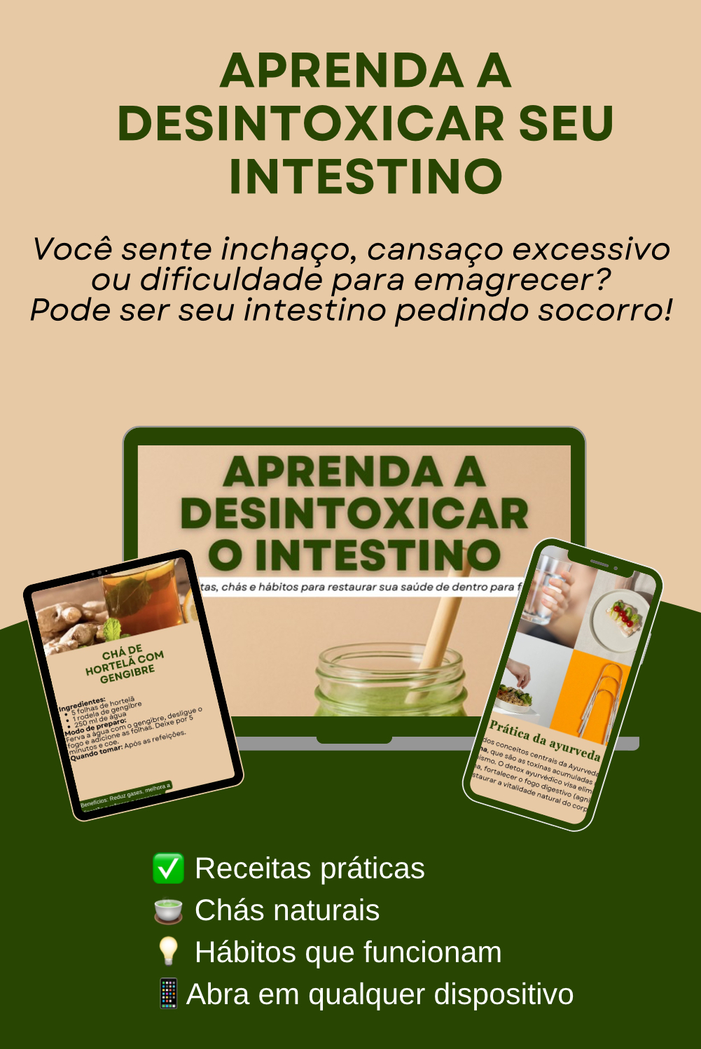 Aprenda a desintoxicar o intestino - Camila Rocha | Hotmart