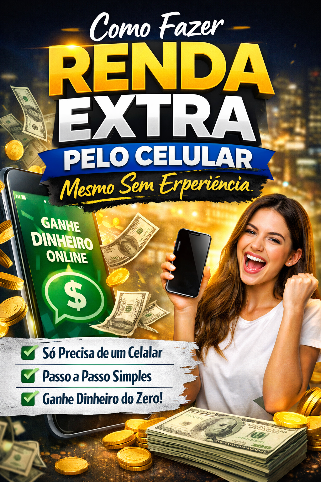 Como Fazer Renda Extra Pelo Celular Mesmo Sem Experiência - Elaine ...