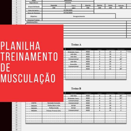 Planilhas De Treino Hipertrofia E For a Douglas Nunes Rodrigues Hotmart