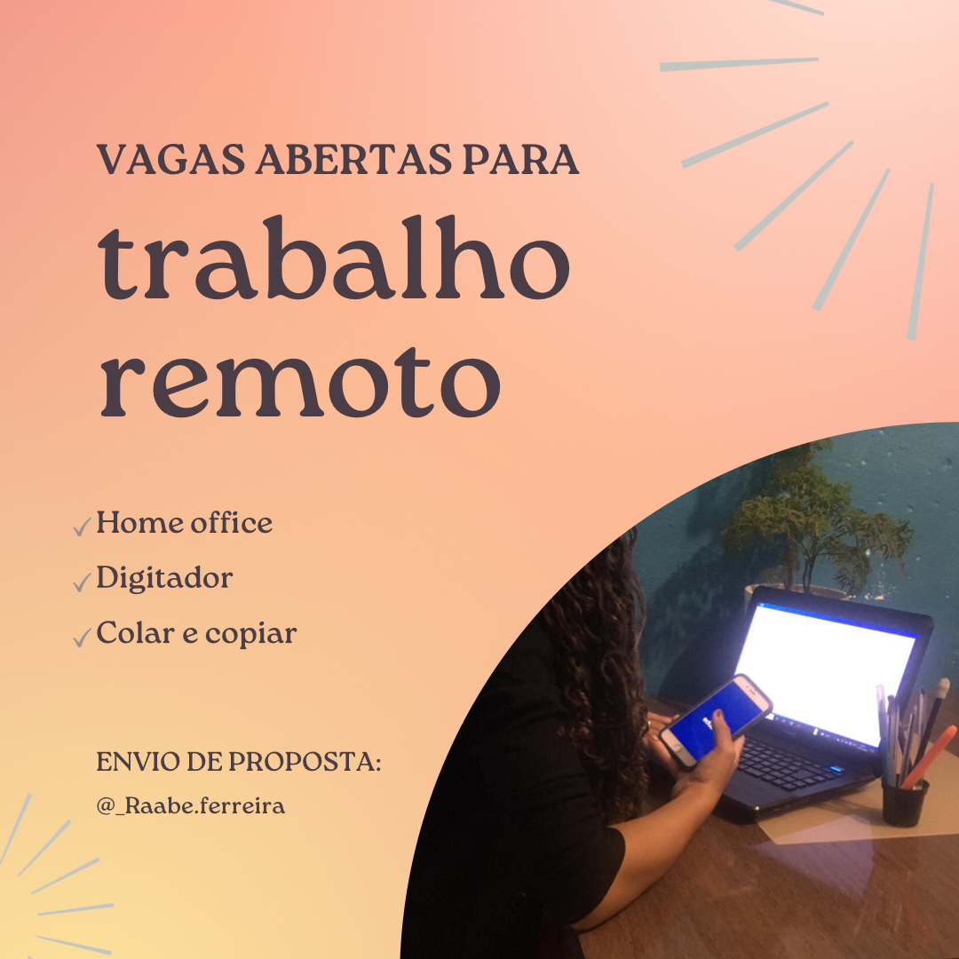 Home Office trabalhe para grandes empresas