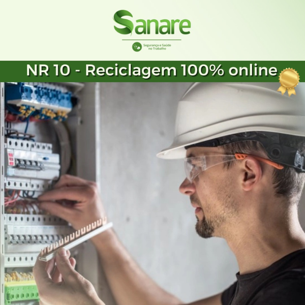 Curso NR10 Eletricista - Reciclagem