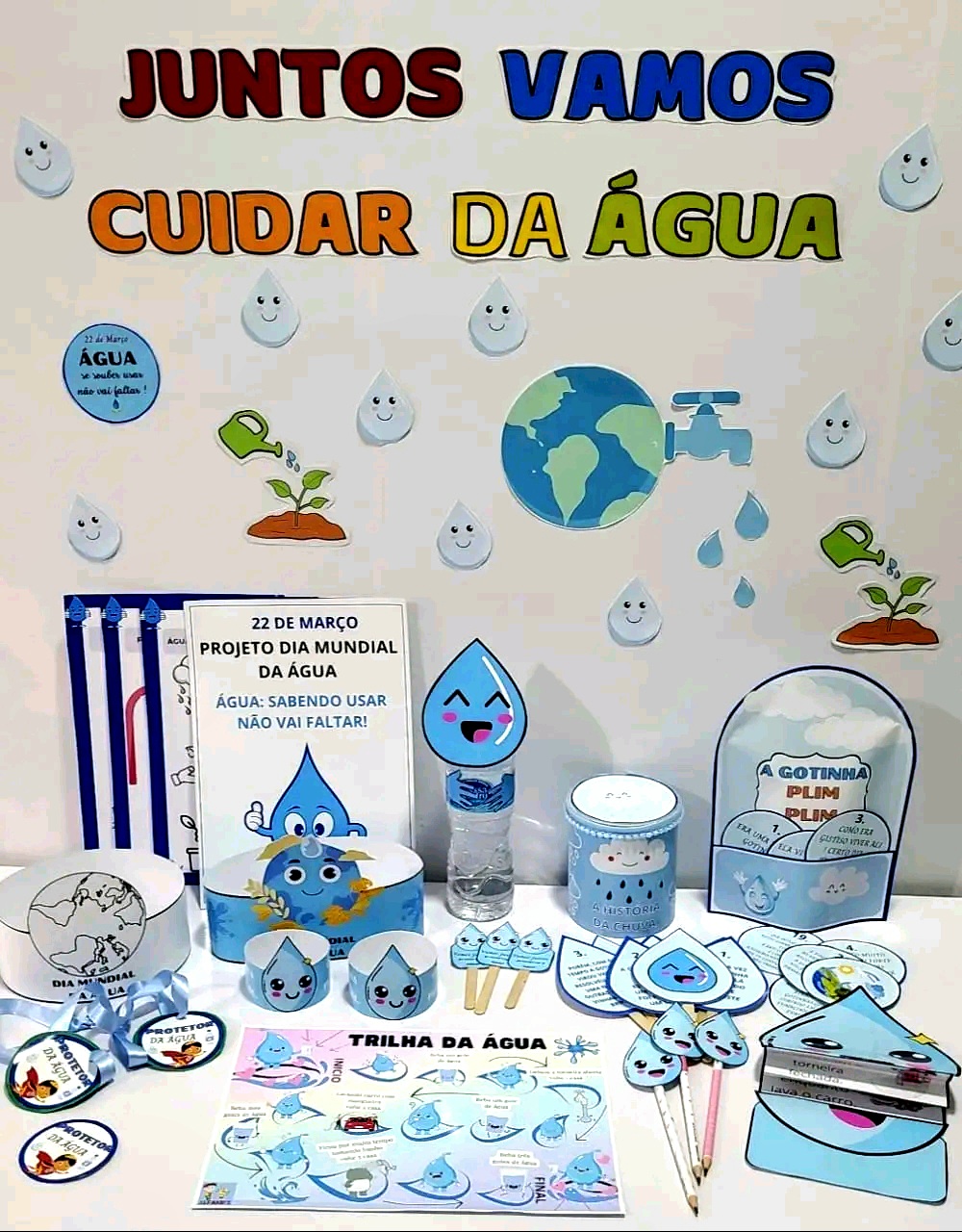 PROJETO COM PLANO DE AULA DIA MUNDIAL DA ÁGUA - EDUCA MENTE MATERIA...