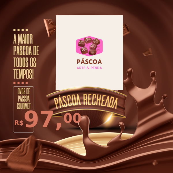 Imagem de capa para o Curso online PÁSCOA ARTE & RENDA