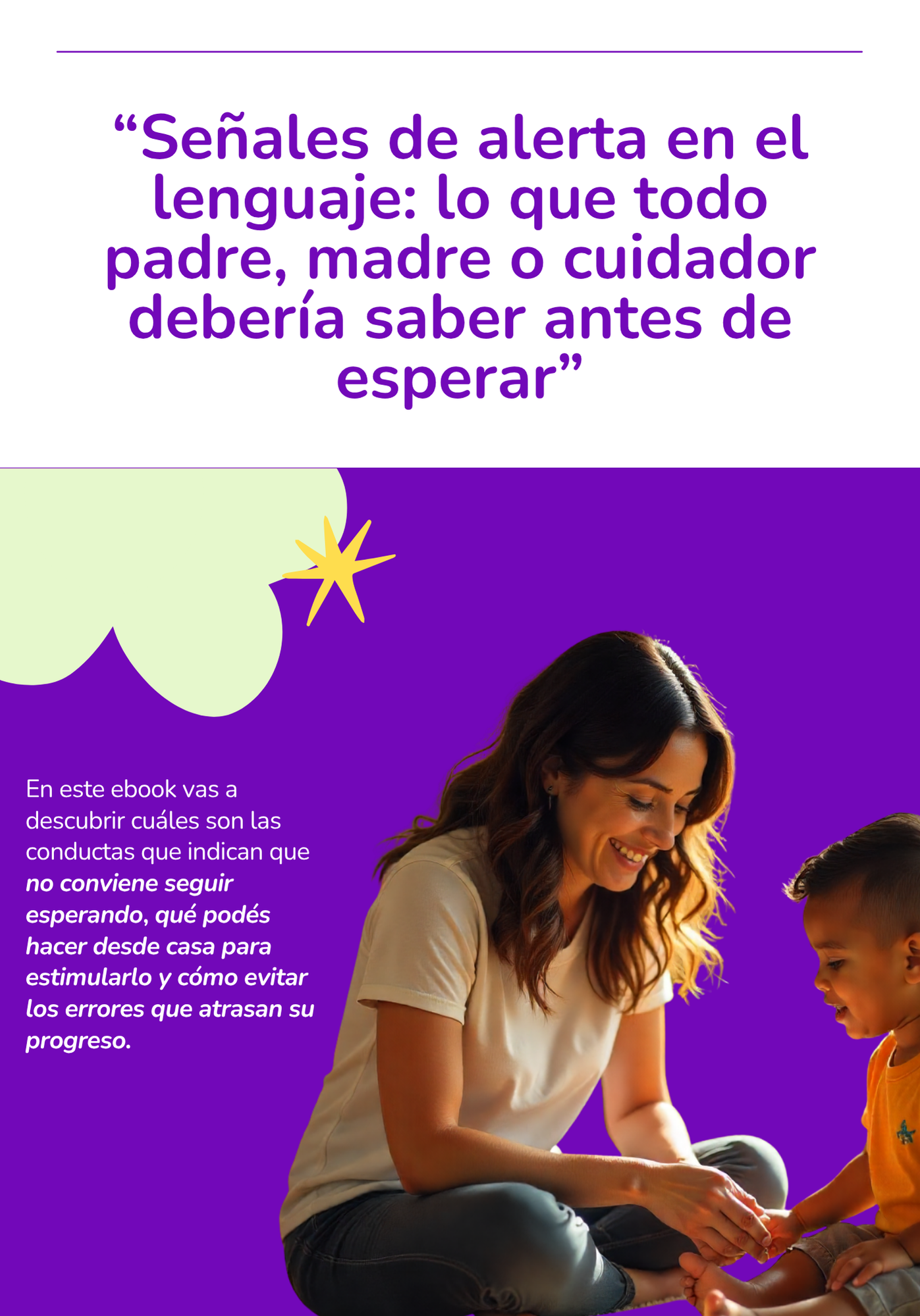 Señales de alerta en el lenguaje infantil - Silva Maria Agustina