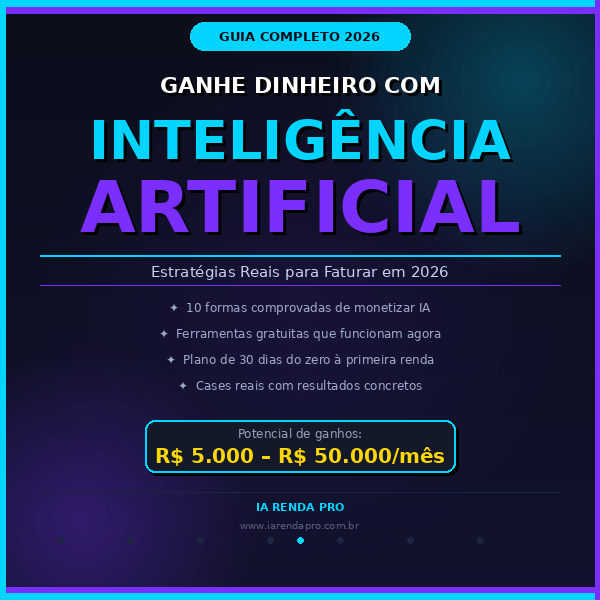 "LIBERDADE FINANCEIRA COM IA: Do Zero ao Primeiro R$5.000 em 30 Dia...