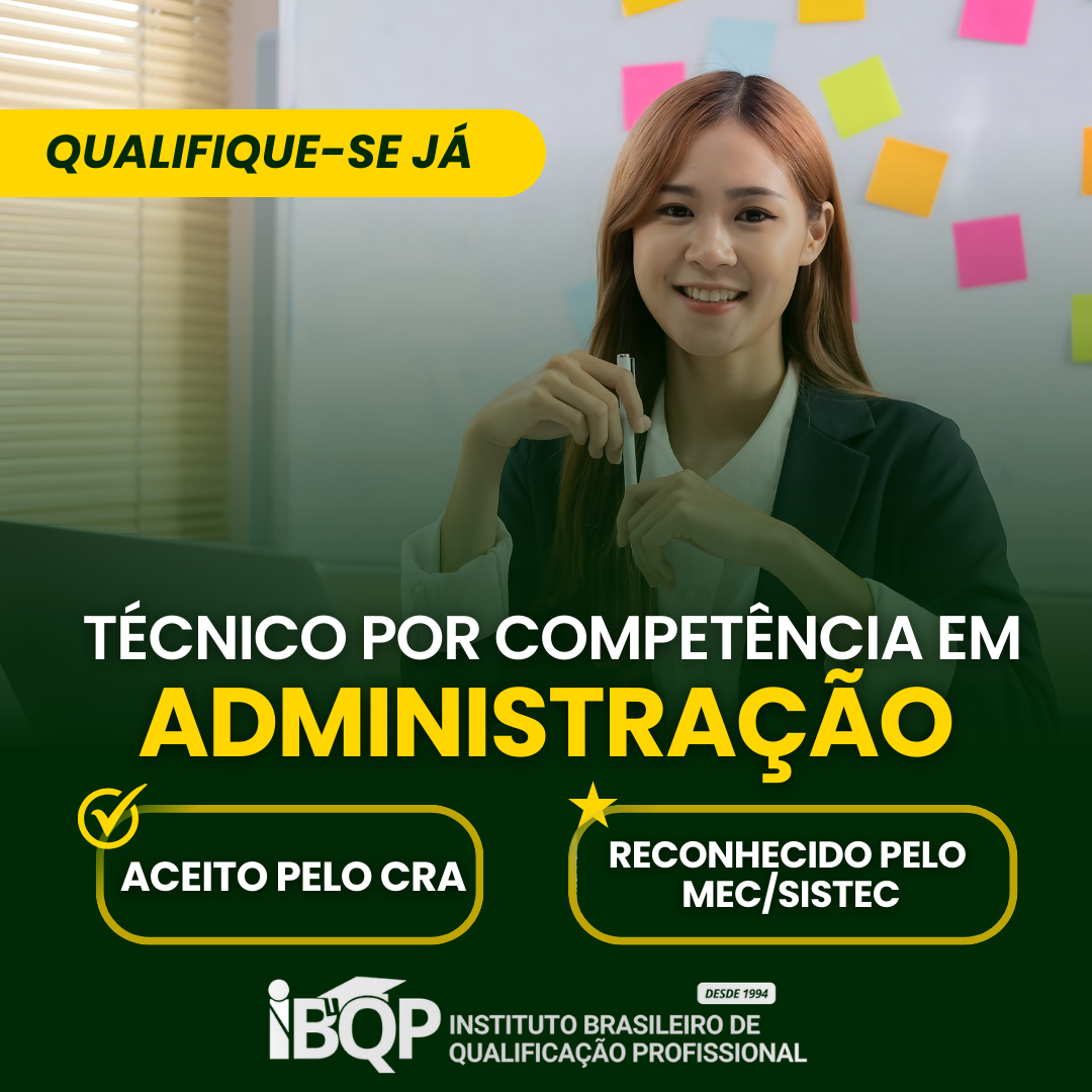 Certificação Por Competencia -  TÉCNICO ADMINISTRAÇÃO em 30 dias 