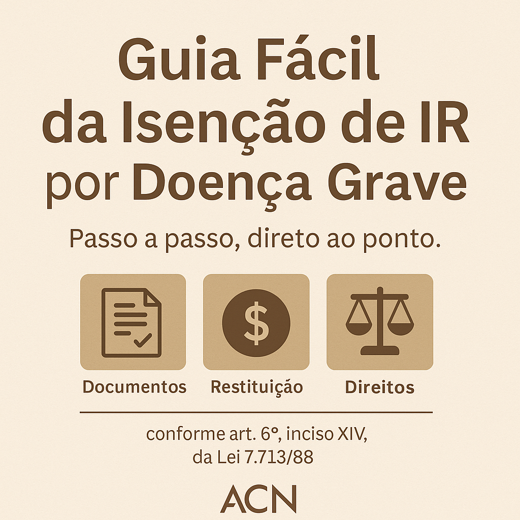 Guia Fácil da Isenção de IR por Doença Grave | Hotmart