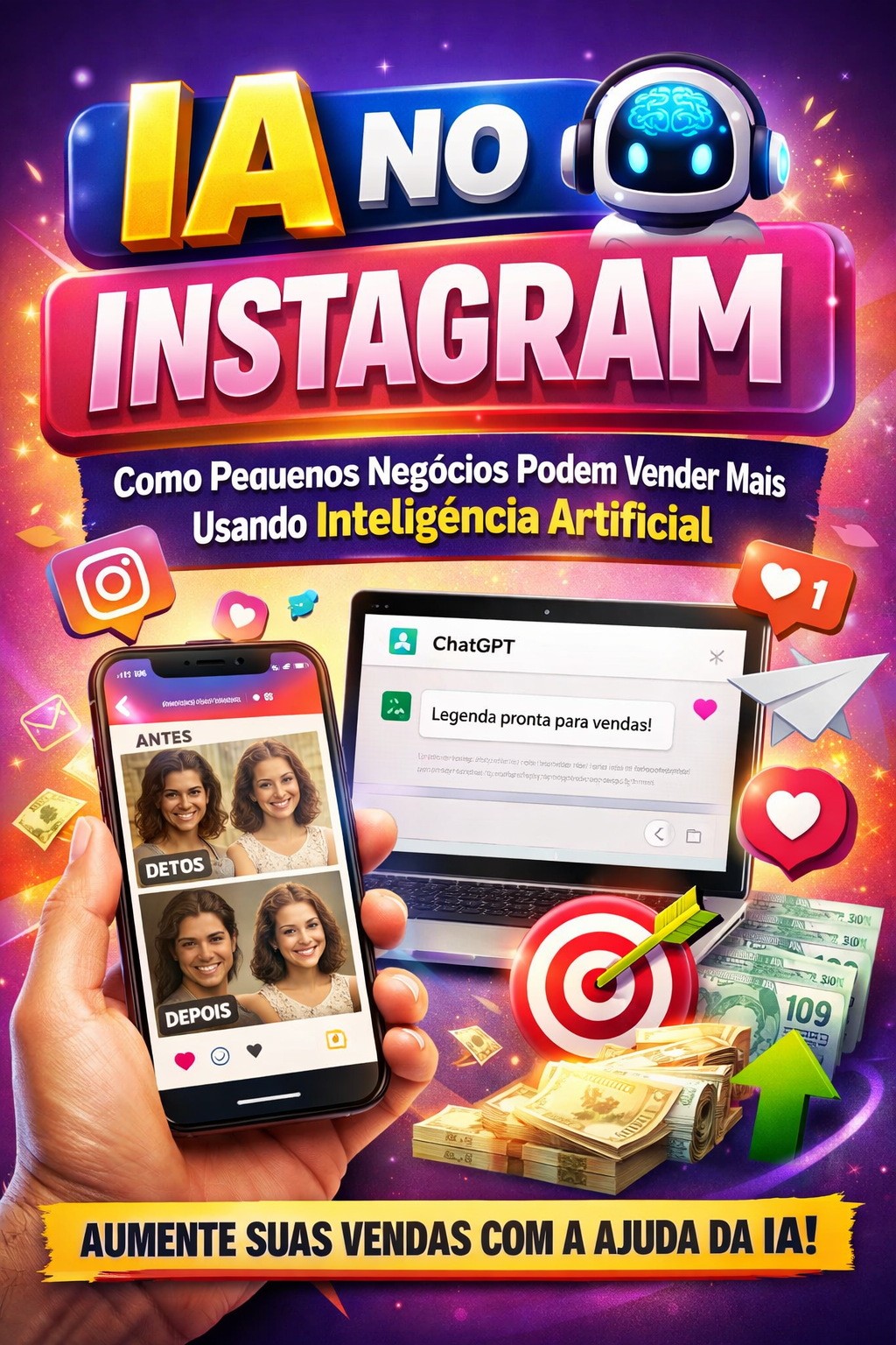 Como Usar a IA para Vender Mais no Instagram - Rafael Souza Queiroz...