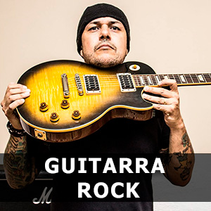 Imagem de capa para o Curso online Rock Guitar